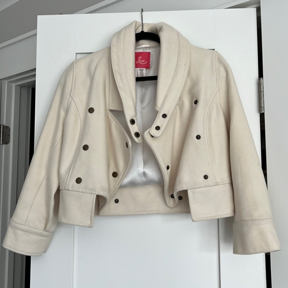 Lux crop jacket